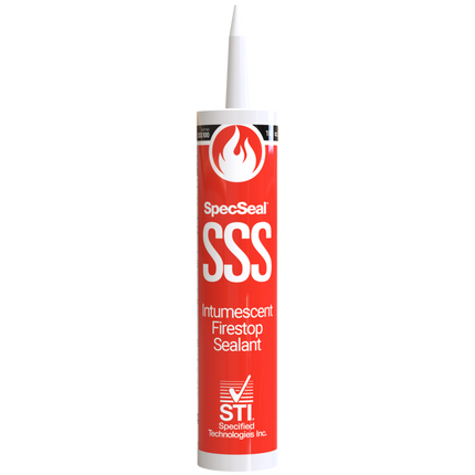 STI - SSS100 SpecSeal Triple S Intumescent Sealant 10.1 oz. Caulking Tube