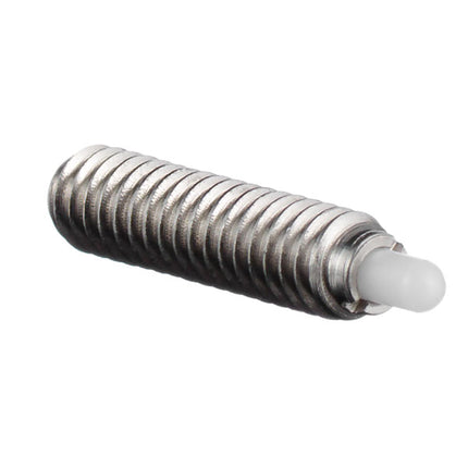 Vlier - SSSDML8A Standard Plunger, Metric - Delrin Tip - Stainless Steel - Light Force