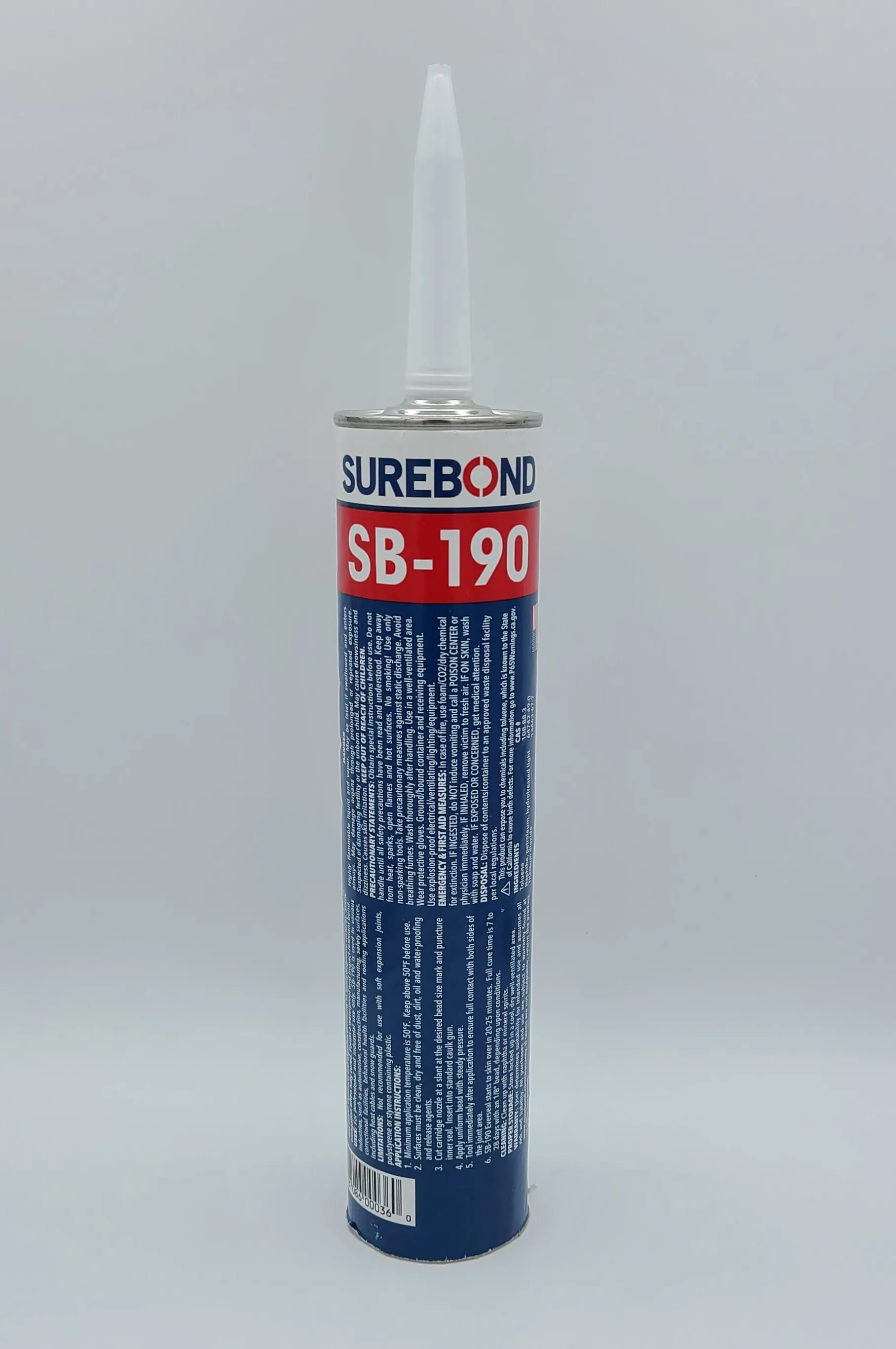 Surebond SB-190 Everseal Clear Adhesive – Perfect For SnowGuard & Roofing Repairs