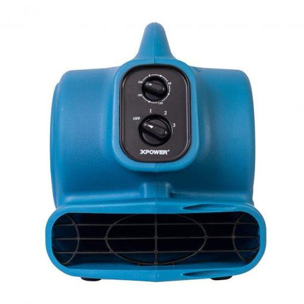 XPOWER P-230AT 1/5 HP Mini Air Mover - Front 