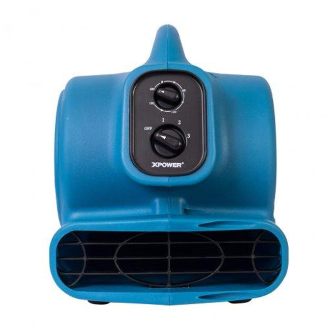 XPOWER P-230AT 1/5 HP Mini Air Mover - Front 